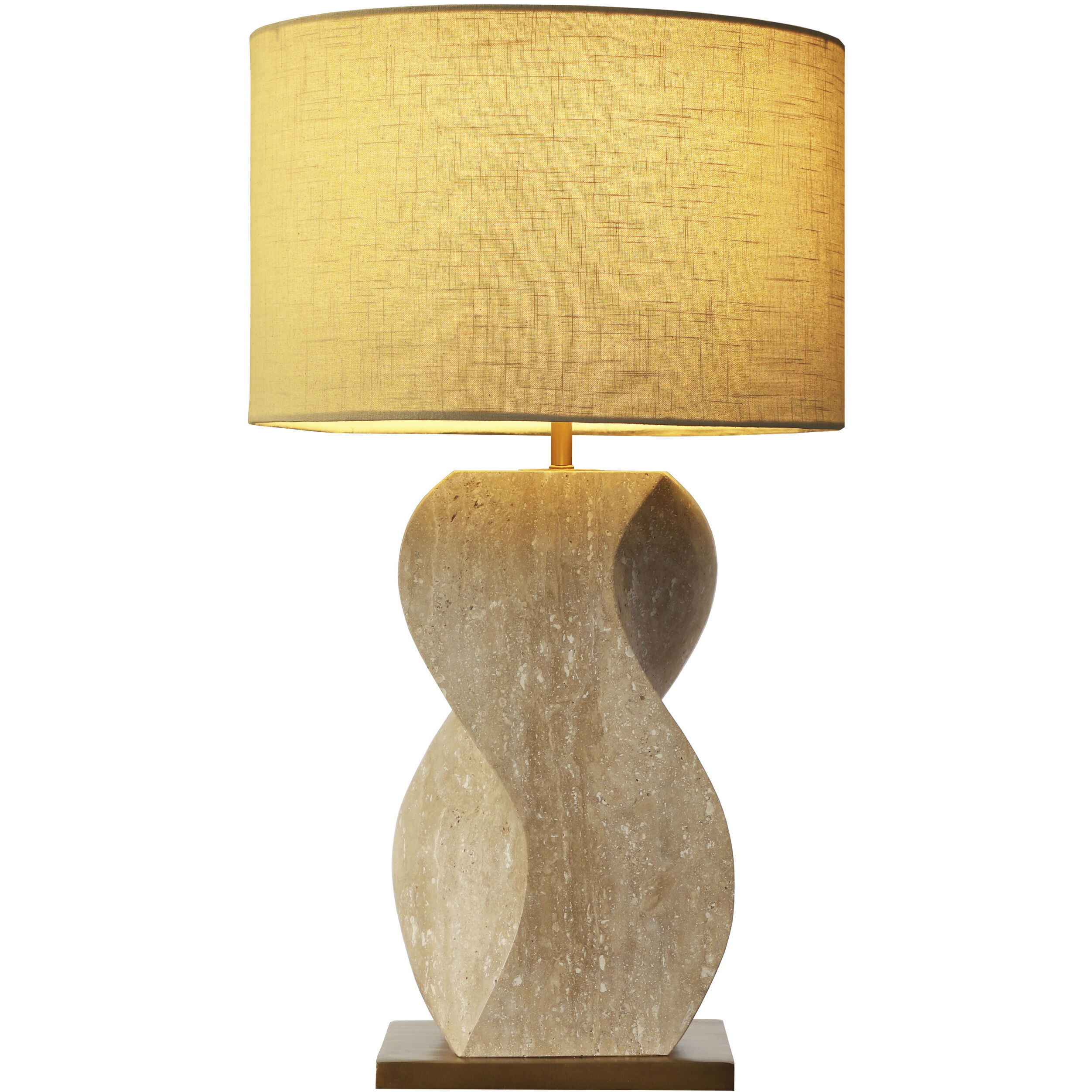 Anusha 30 inch 100.00 watt Beige / Natural Table Lamp Portable Light